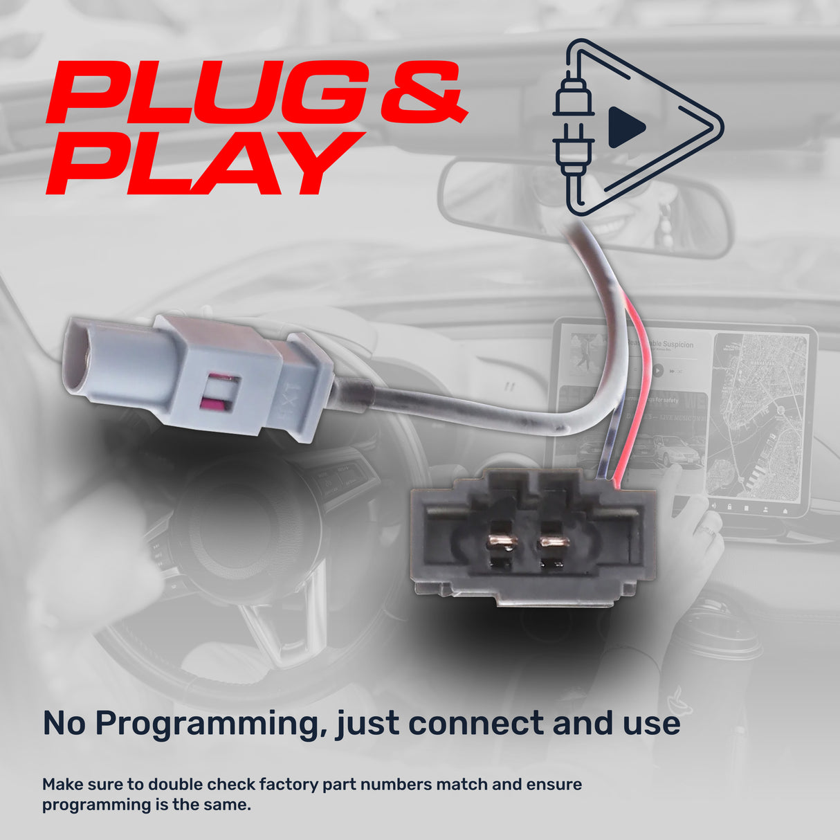 Audi A4/S4 (09-16), A5/S5 (08-17), A6/S6 (12-15), A7/S7 (12-18), Q3 (15-18), Q5/SQ5 (09-17) OEM Replacement Backup Camera OE Part # 5N0-827-566-AA, 5N0-827-566-C