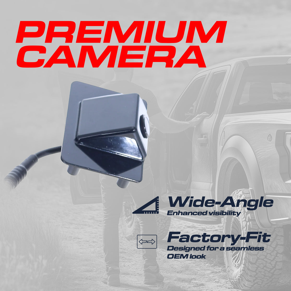 Cadillac Escalade (07-08) / Chevrolet Suburban (07-08), Tahoe (07-08), Tahoe Hybrid (08-13) / GMC Yukon (07-08), Yukon Hybrid (08-13) OEM Replacement Backup Camera OE Part # 15173619 - Master Tailgaters