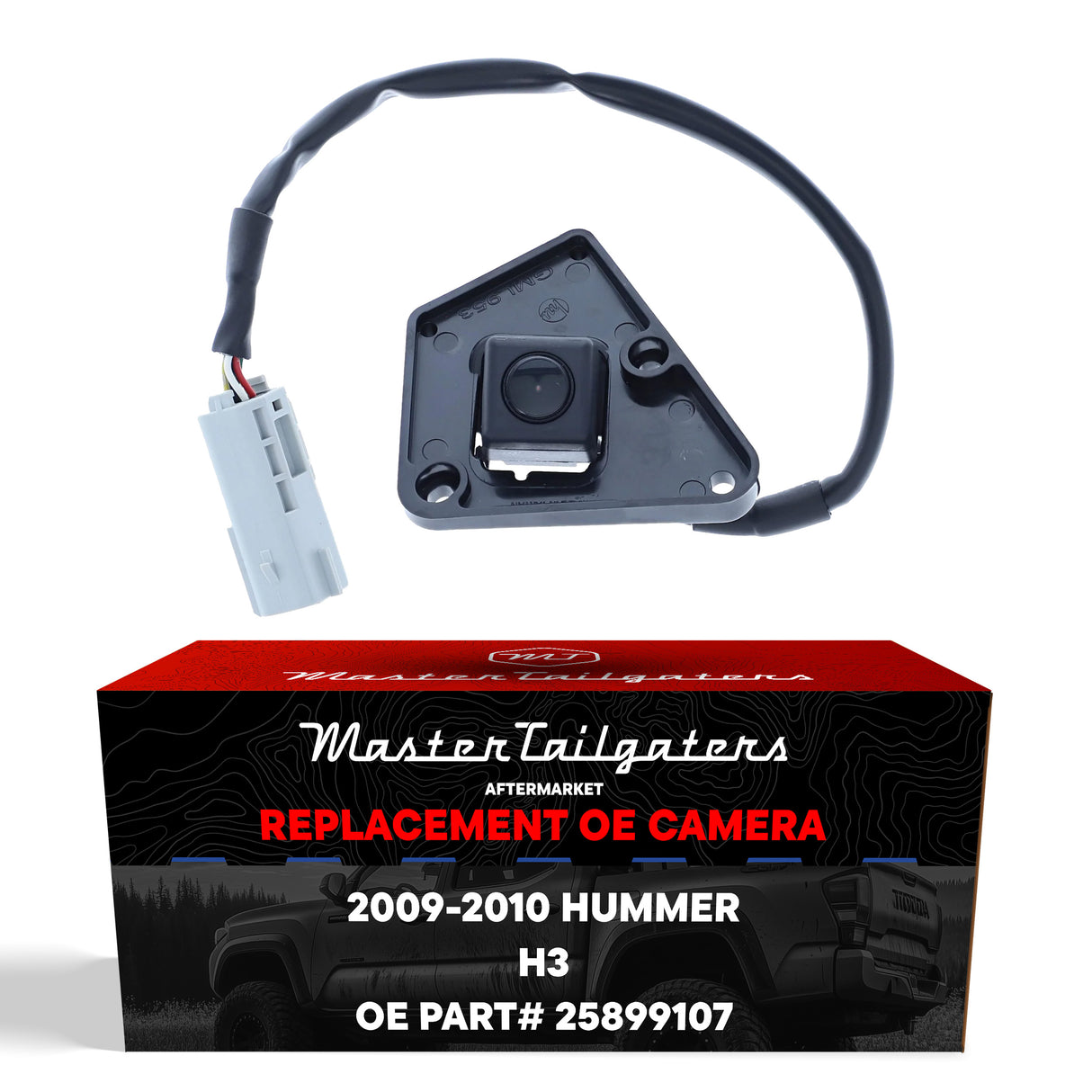 Hummer H3 (2009-2010) OEM Replacement Backup Camera OE Part # 25899107