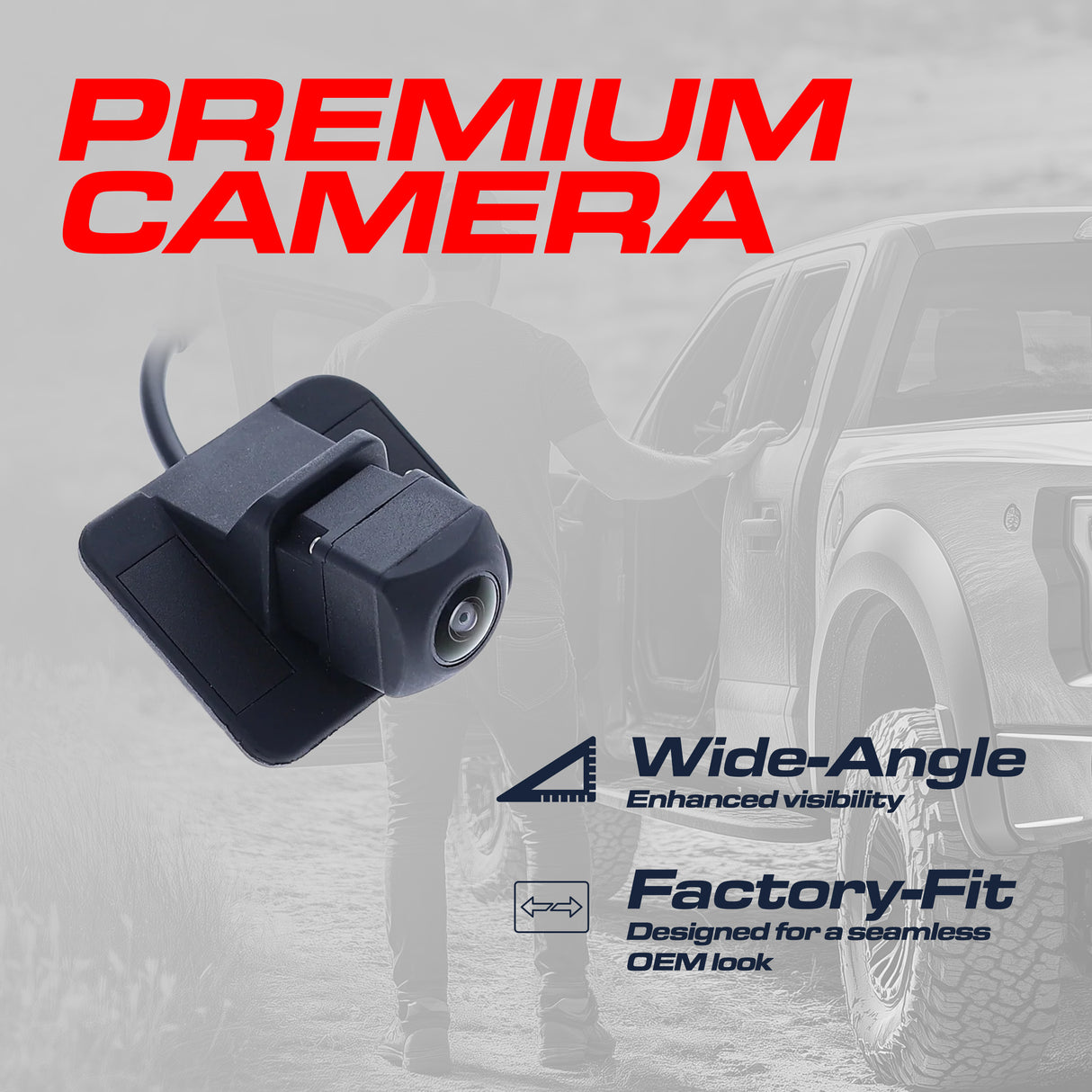 Honda Accord Sedan EX-L (2014-2015), Accord Sedan Touring (2016-2017), Accord Hybrid (2017) OEM Replacement Backup Camera OE Part # 39530-T2A-A41, 39530-T2A-A31, 39530-T2A-A21 - Master Tailgaters