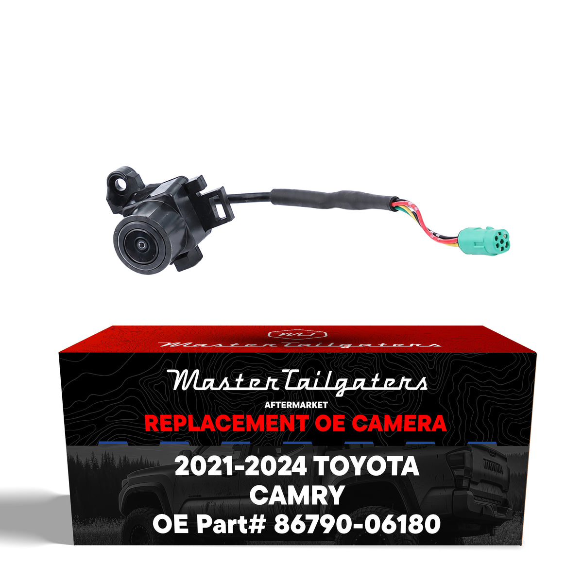 Toyota Camry + Hybrid (2021-2024) OEM Replacement Left Side View Camera OE Part # 86790-06180