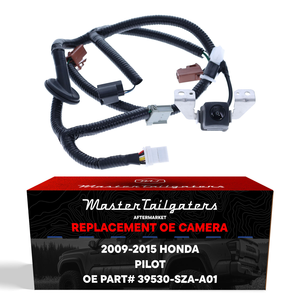 Honda Pilot w/ Wide Angle (2009-2012), Pilot w/o Wide Angle (2013-2015) OEM Replacement Backup Camera OE Part # 39530-SZA-A01 - Master Tailgaters