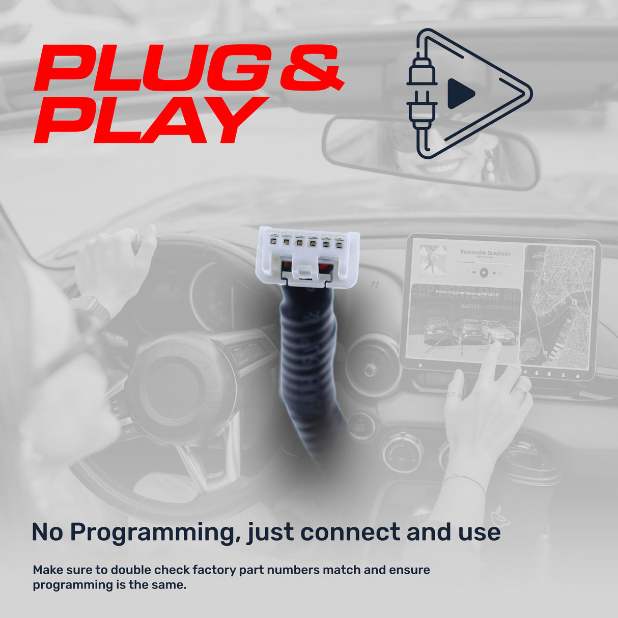 Honda Pilot w/ Wide Angle (2009-2012), Pilot w/o Wide Angle (2013-2015) OEM Replacement Backup Camera OE Part # 39530-SZA-A01 - Master Tailgaters