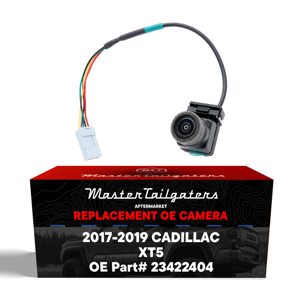 Cadillac XT5 w/ Surround View (2017-2019) OEM Replacement Backup Camera OE Part # 23422404