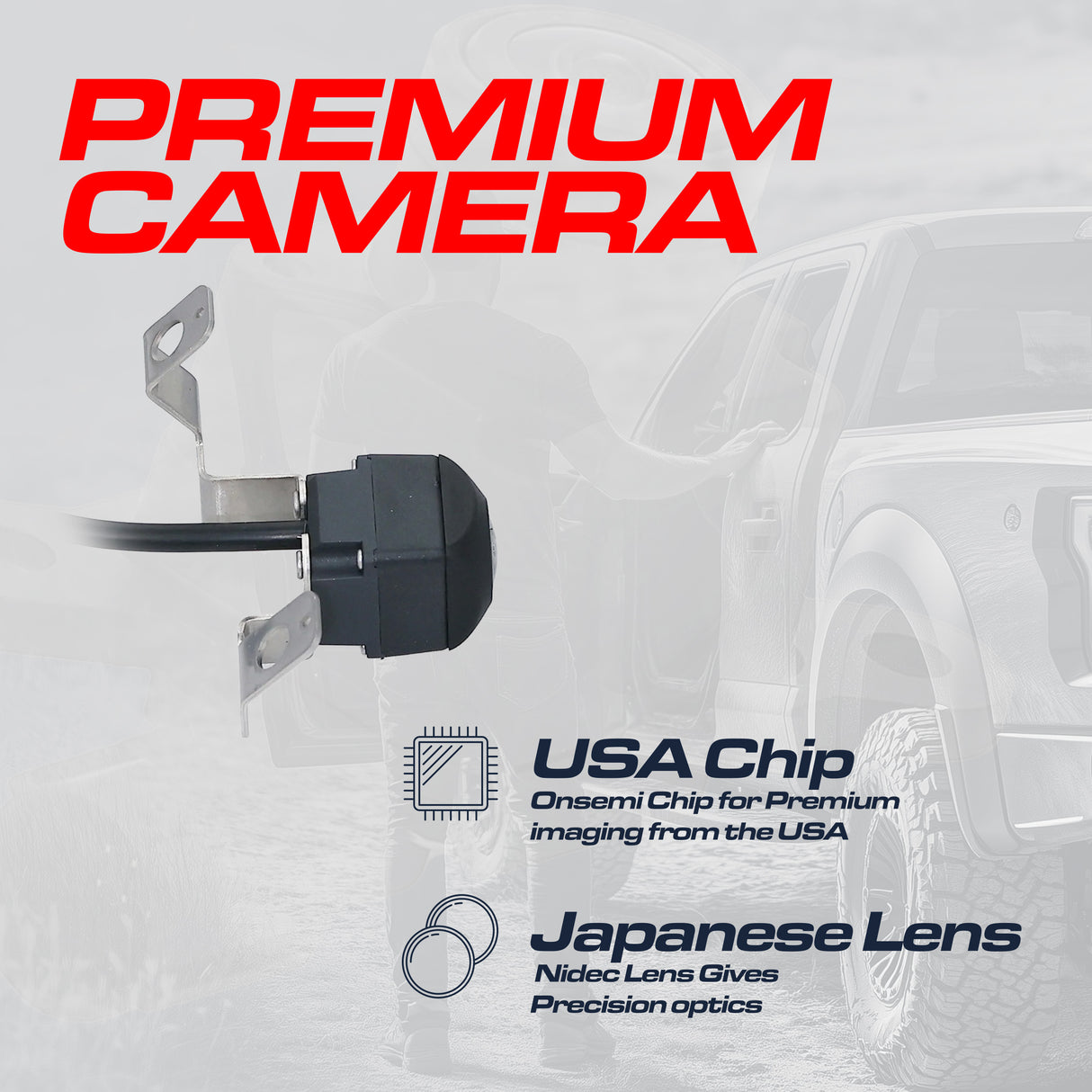 Kia Sorento w/o AVM, w/o Navigation System (2016-2018) OEM Replacement Backup Camera OE Part # 95760-C6210