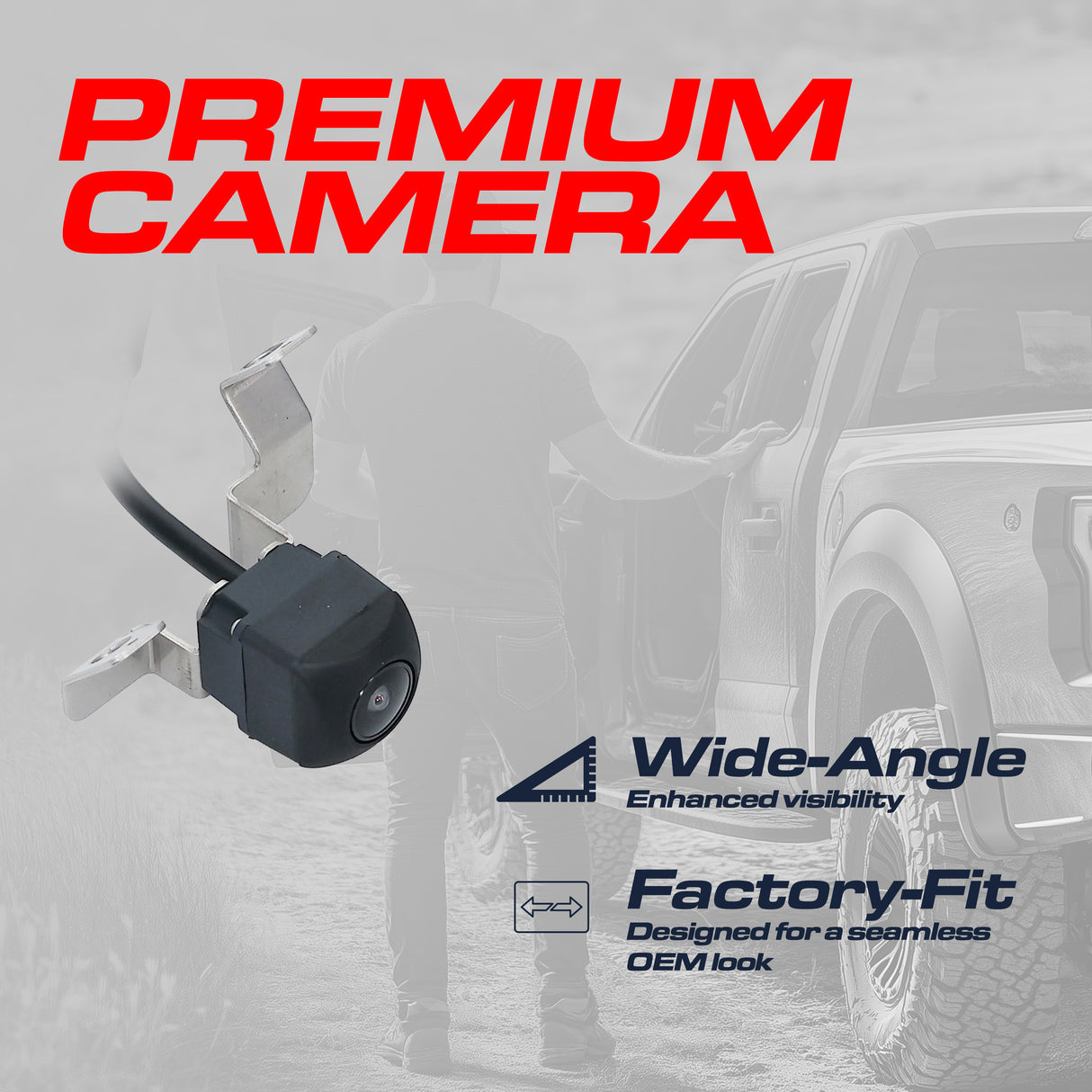 Kia Sorento w/o AVM, w/o Navigation System (2016-2018) OEM Replacement Backup Camera OE Part # 95760-C6210