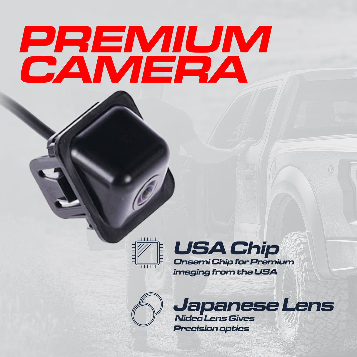 Buick Verano (2013-2017) OEM Replacement Backup Camera OE Part # 22806051, 84192898