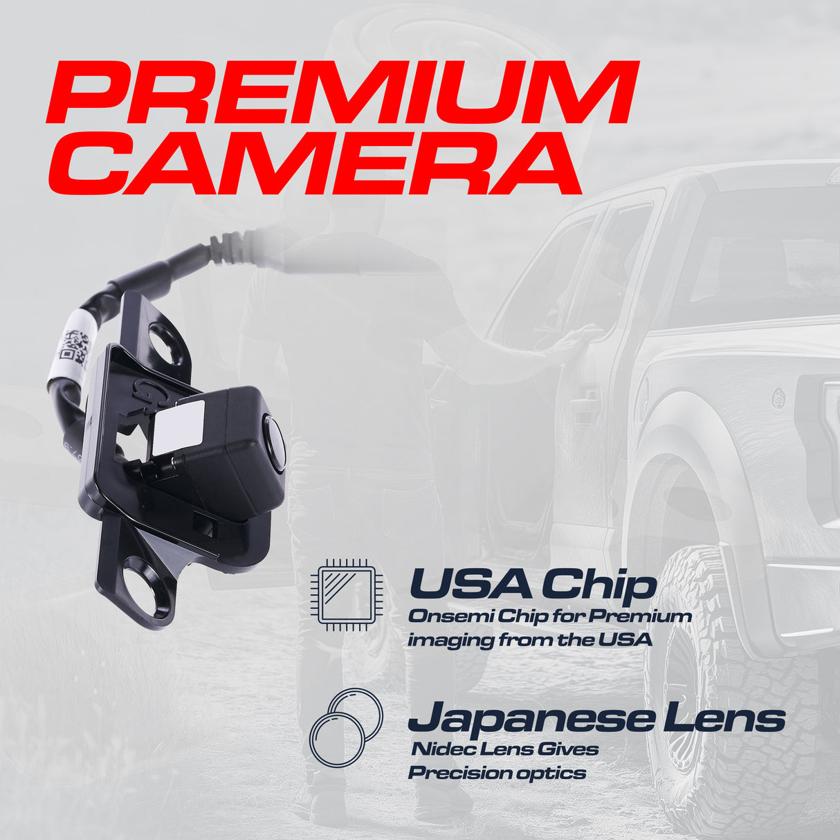 Lexus GX 460 w/ AVM (2014-2019) OEM Replacement Backup Camera OE Part # 86790-60650, 86790-60241, 86790-60240 - Master Tailgaters