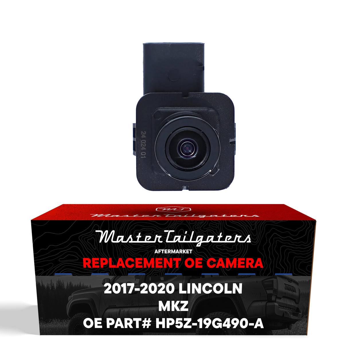 Lincoln MKZ, MKZ Hybrid (2017-2020) OEM Replacement Backup Camera OE Part # HP5Z-19G490-A - Master Tailgaters