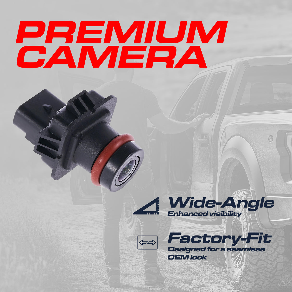 Lincoln MKX (2013-2015) OEM Replacement Backup Camera OE Part # DA1Z-19G490-A, EA1Z-19G490-A