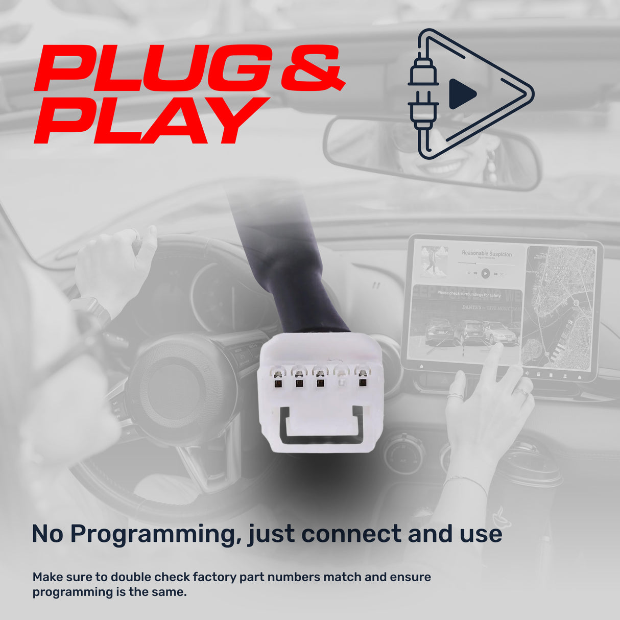 Mazda 3 Sedan (2017-2018) OEM Replacement Backup Camera OE Part # B61T-67-RC0