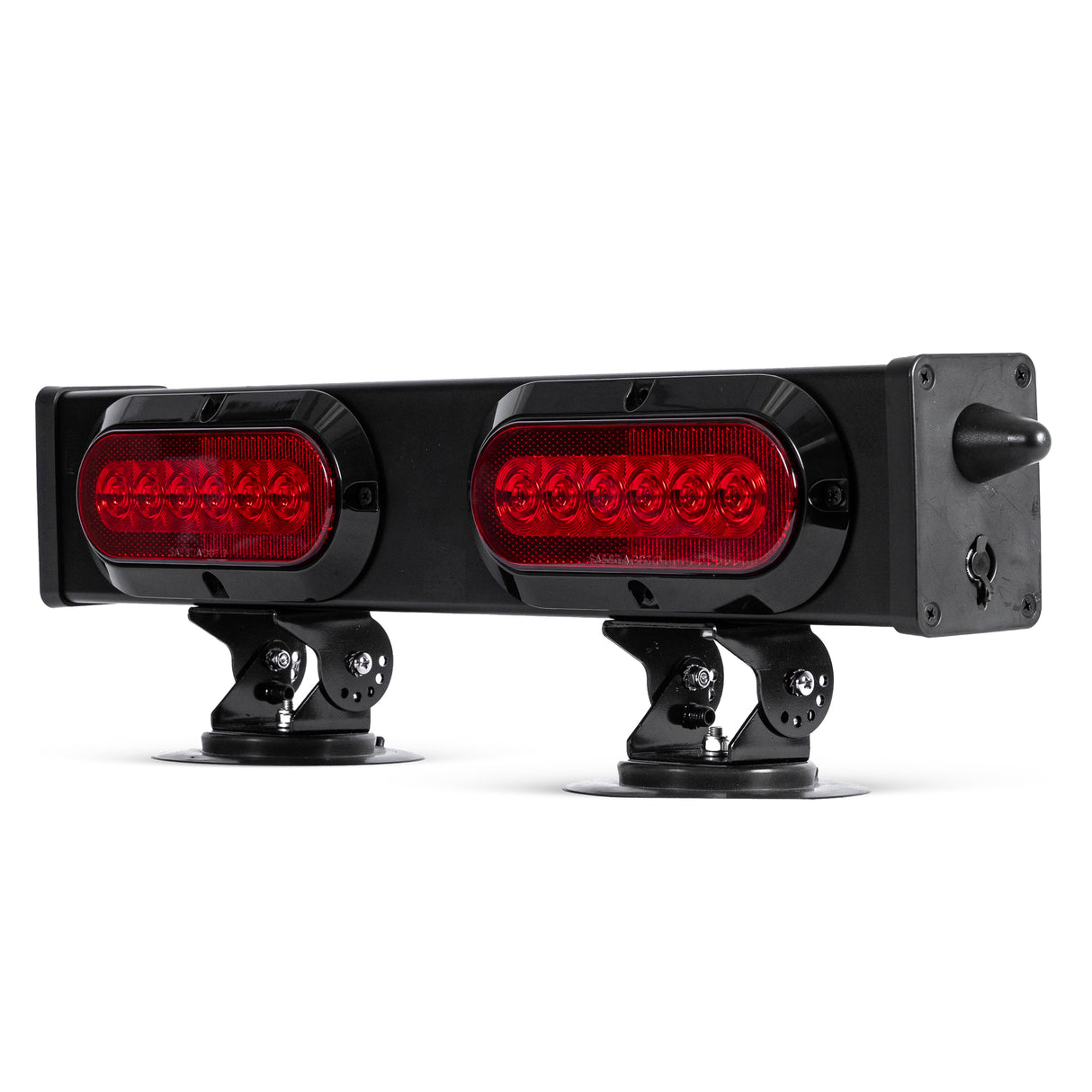 Master Tailgaters 24" Wireless Tow Double Light Bar with Camera and Monitor | Choice of 4 Pin Round, 4 Pin Flat, or 7 Pin Blade with Reverse - Master Tailgaters