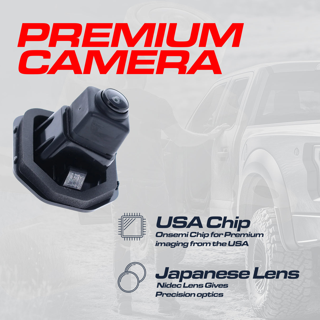 Nissan Murano (2015-2018), Maxima (2016-2018) w/o AVM OEM Replacement Backup Camera OE Part # 28442-5AA0C, 28442-5AA1C - Master Tailgaters