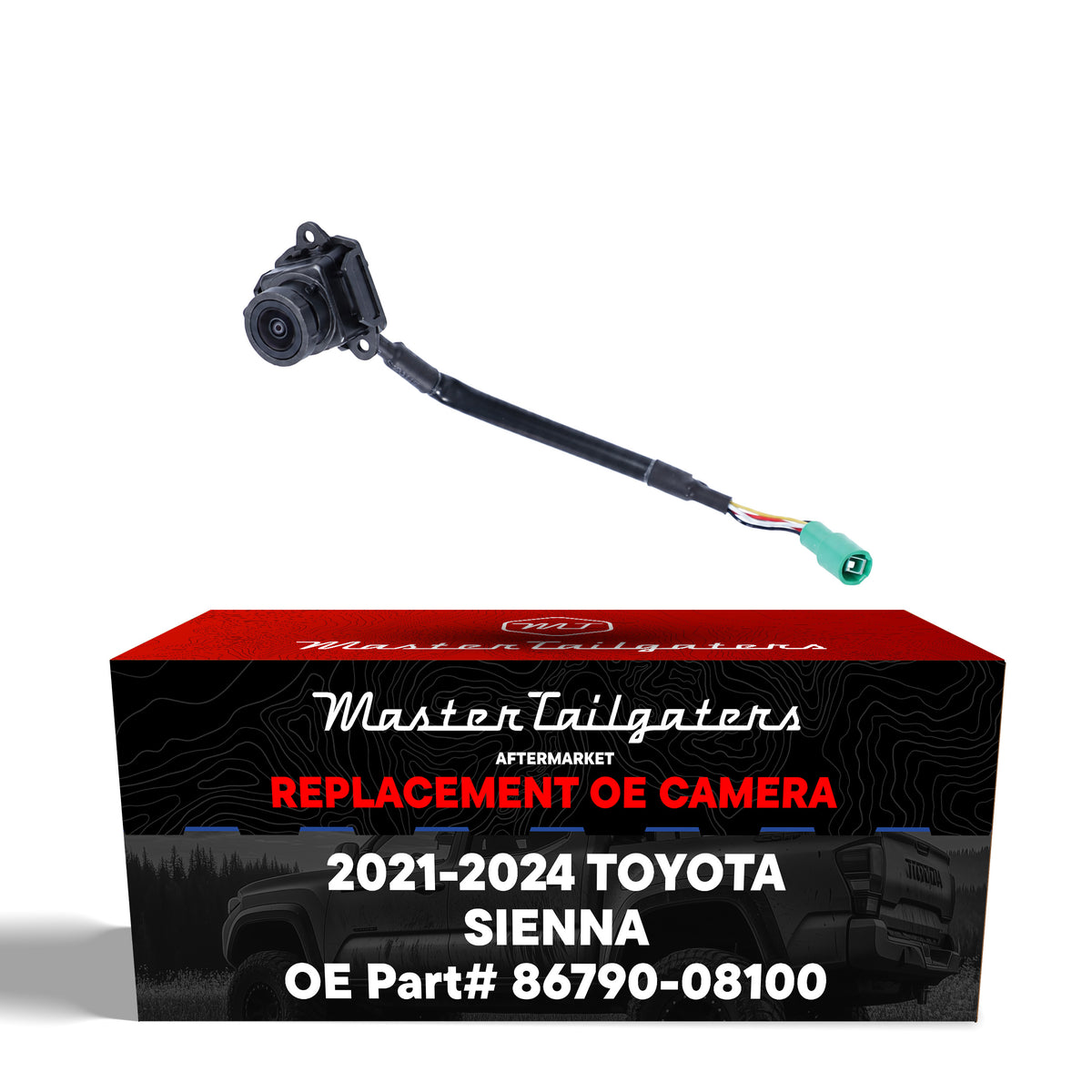 Toyota Sienna w/ AVM (2021-2024) OEM Replacement Right Side View Camera OE Part # 86790-08100