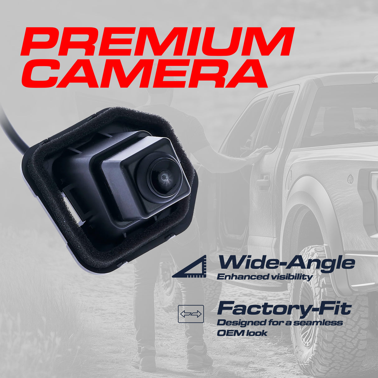 Nissan Rogue w/o AVM (2017-2020), Rogue Hybrid w/o AVM (2017-2019) OEM Replacement Backup Camera OE Part # 28442-9TB0D, 28442-9TB0A, 28442-9TB0B, 28442-9TB0C, 28442-9TB1C - Master Tailgaters