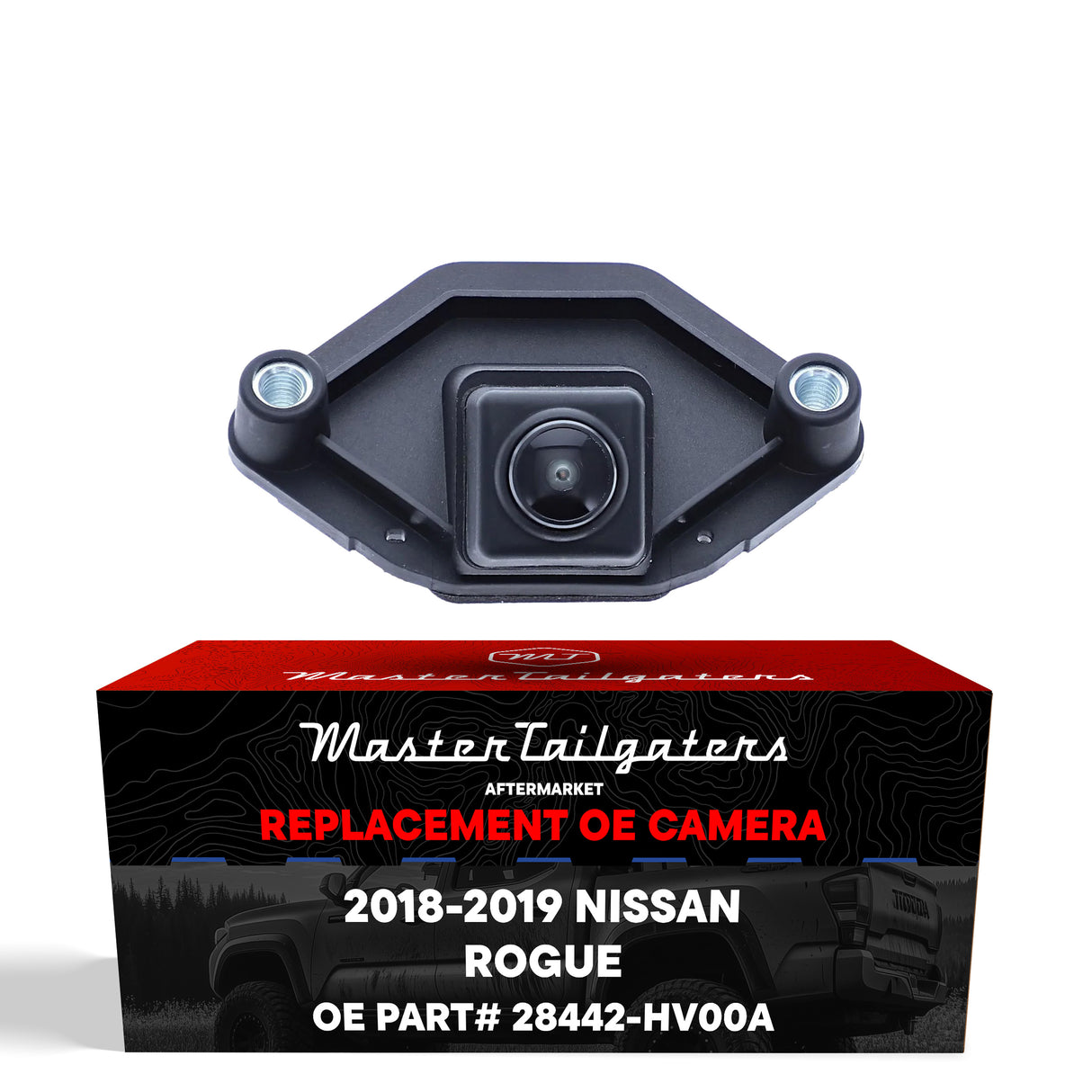 Nissan Rogue Sport/Qashqai w/o AVM (2018-2019) OEM Replacement Backup Camera OE Part # 28442-HV00A