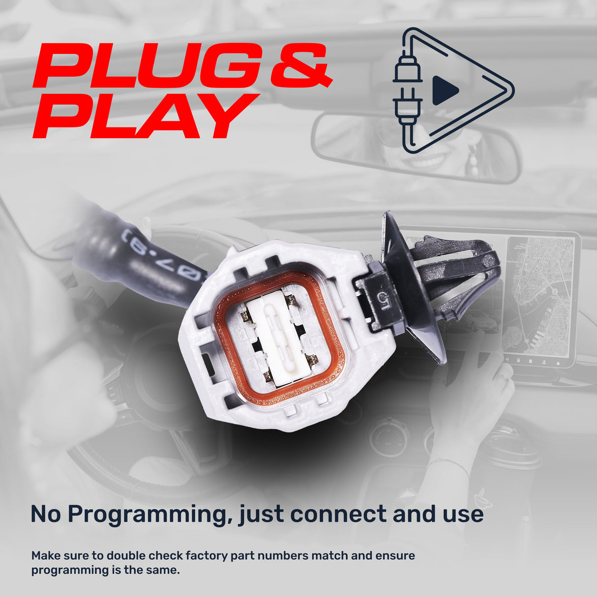 Nissan Titan (2013-2015) OEM Replacement Backup Camera OE Part # 28442-9FM1A - Master Tailgaters