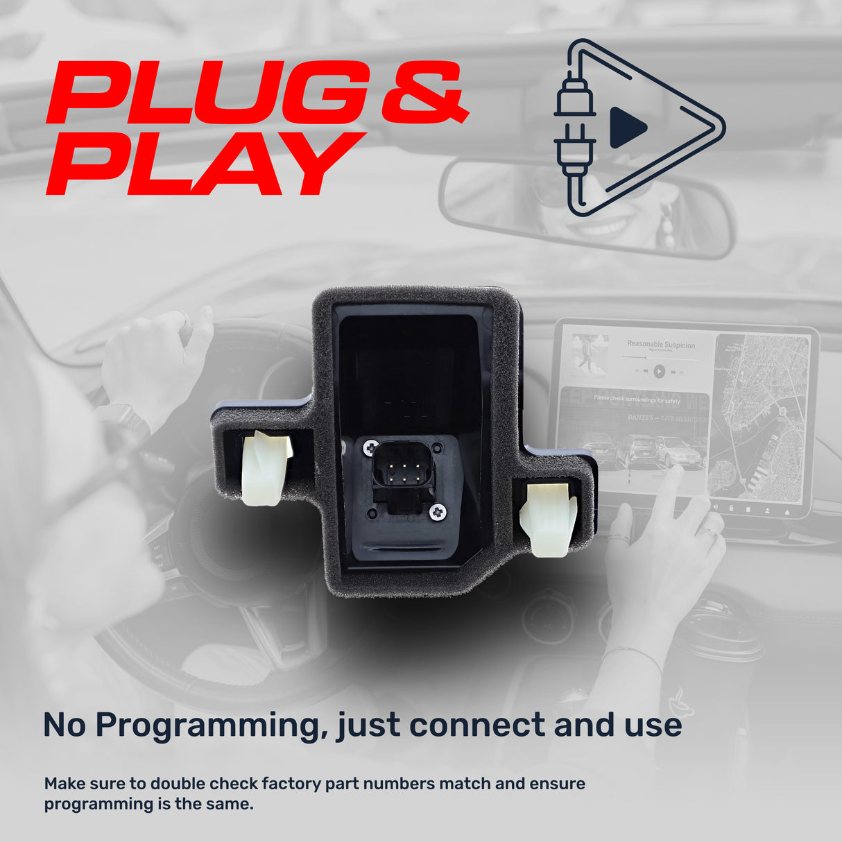 Toyota 4Runner (2016-2024) OEM Replacement Backup Camera OE Part # 86790-35061 - Master Tailgaters