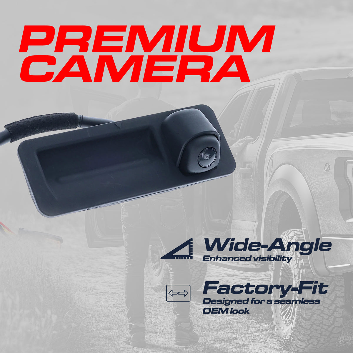 Hyundai Accent Sedan w/o Smart Entry (2018-2021) OEM Replacement Backup Camera OE Part # 95766-J0450