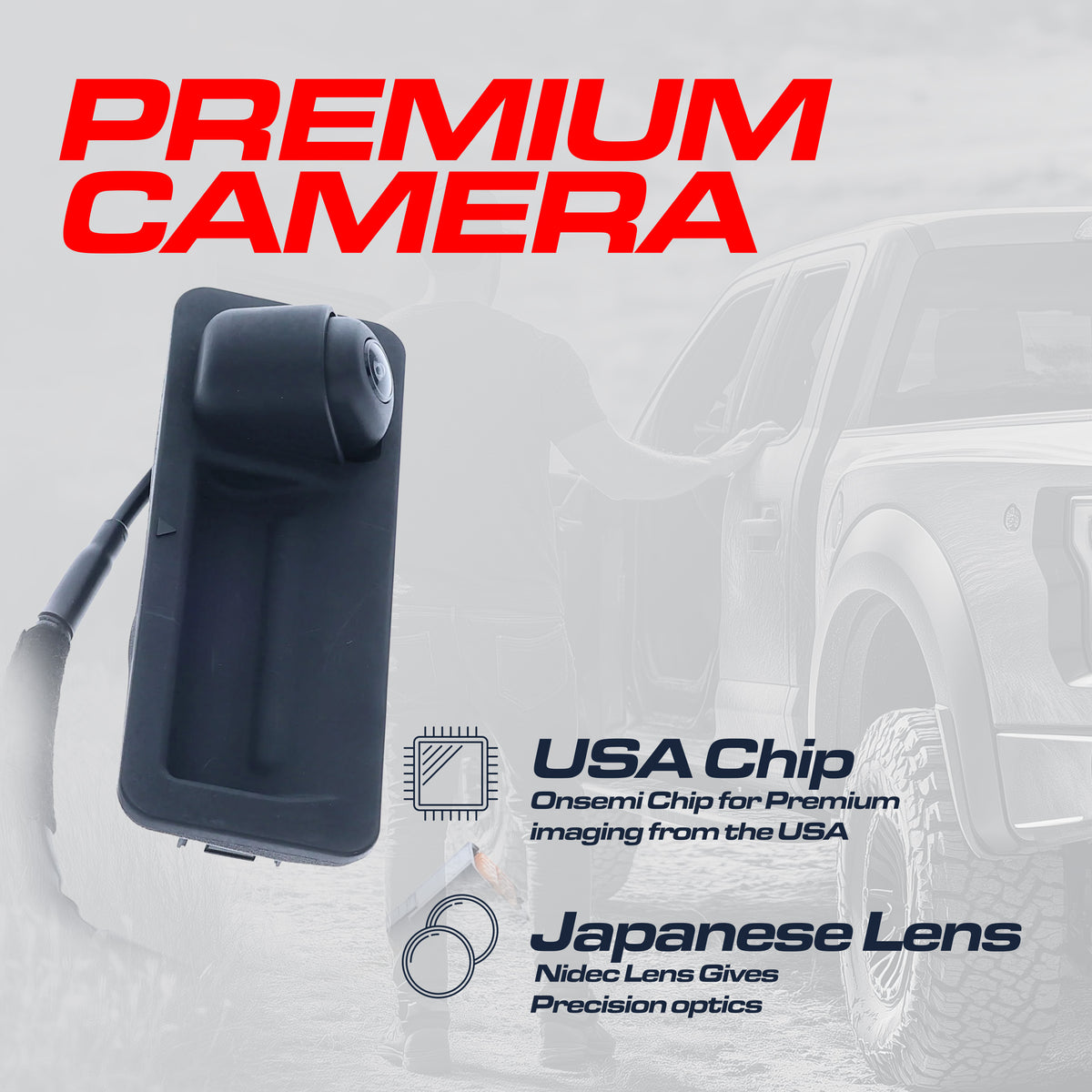 Hyundai Accent Sedan w/o Smart Entry (2018-2021) OEM Replacement Backup Camera OE Part # 95766-J0450
