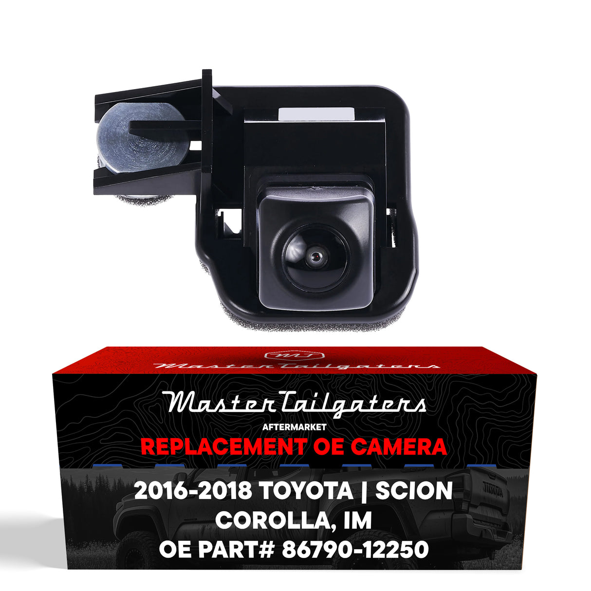 Toyota Corolla iM (2017-2018) / Scion iM (2016) OEM Replacement Backup Camera OE Part # 86790-12250 - Master Tailgaters