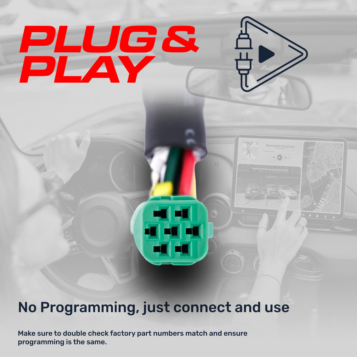 Chevrolet Cruze Sedan (2016-2018) OEM Replacement Backup Camera OE Part # 13485580, 39033291, 39081683 - Master Tailgaters