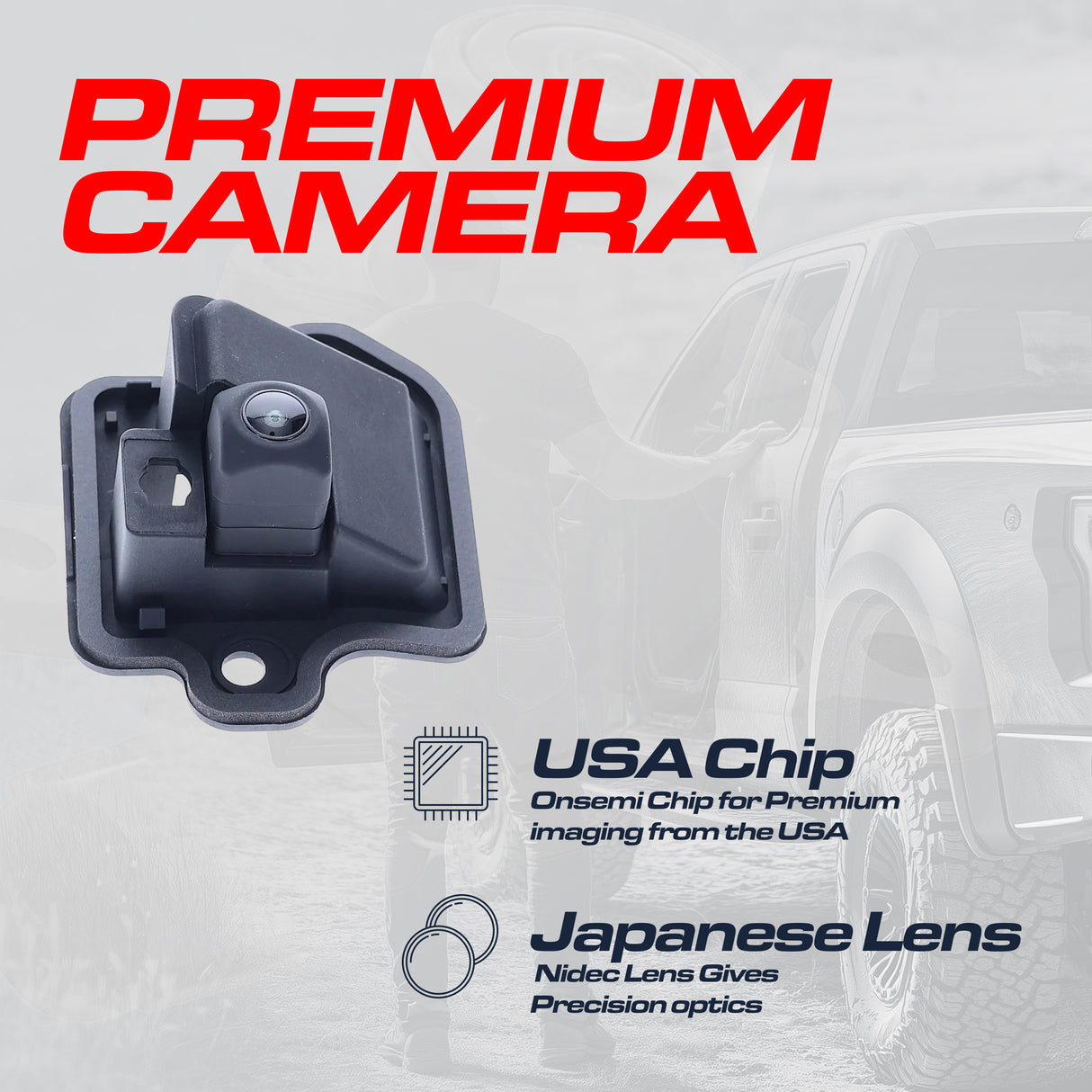 Toyota Highlander + Hybrid w/o Video Display Mirror (2020-2021) OEM Replacement Backup Camera OE Part # 86790-0E150