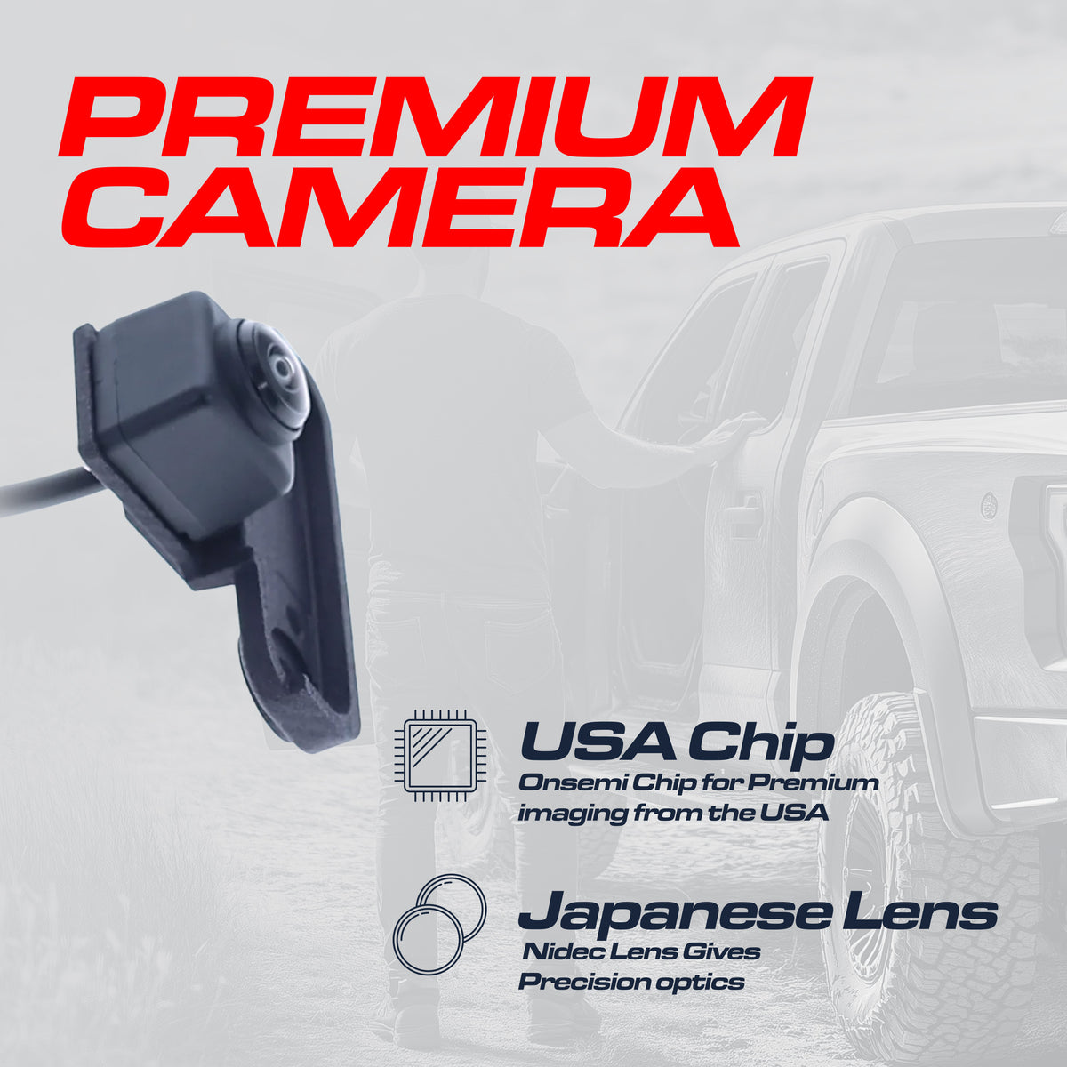 Cadillac Escalade/ESV (2015-2020) OEM Replacement Front View Camera OE Part # 23402538
