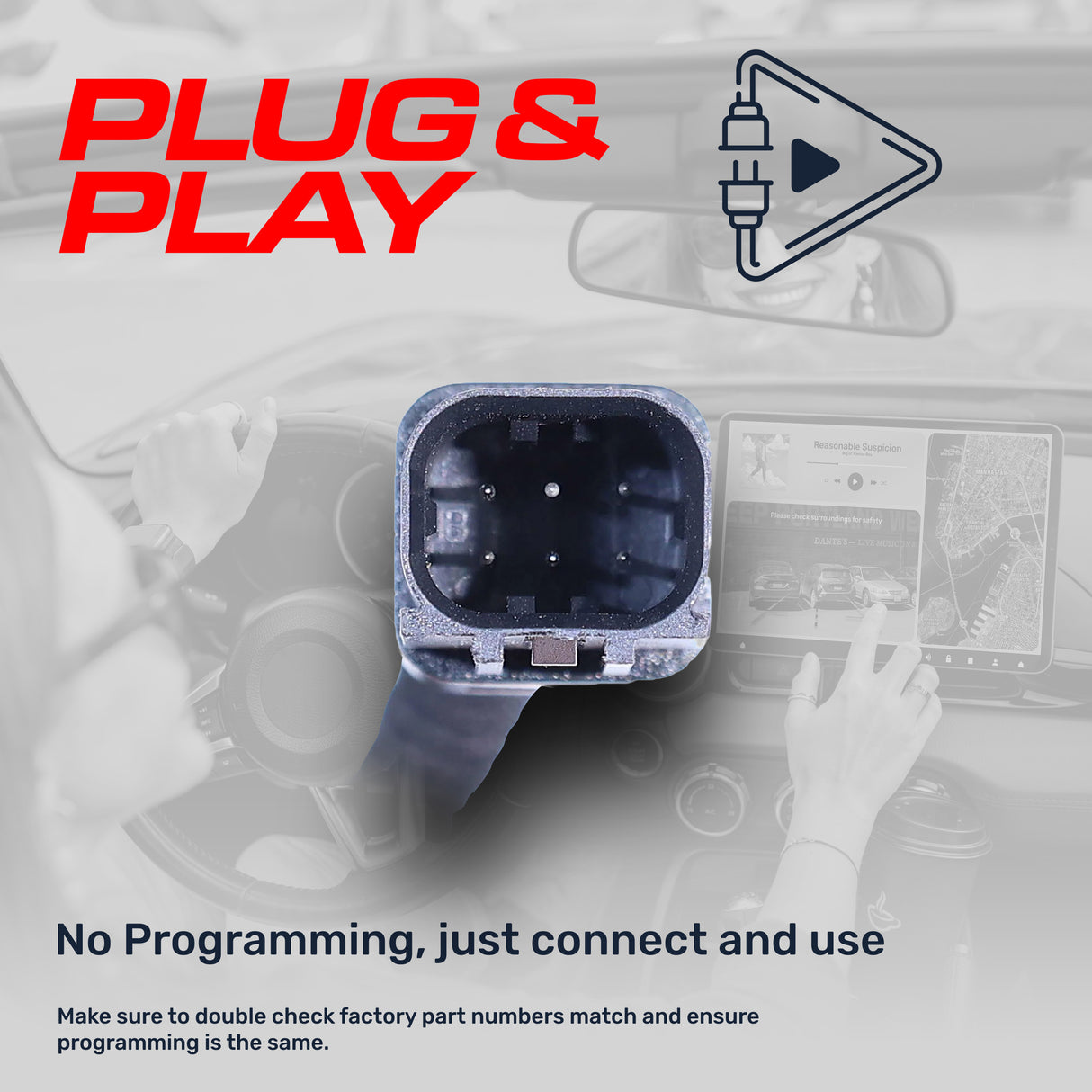 Toyota RAV4 + Hybrid w/ AVM (2016-2018) OEM Replacement Backup Camera OE Part # 86790-42090 - Master Tailgaters