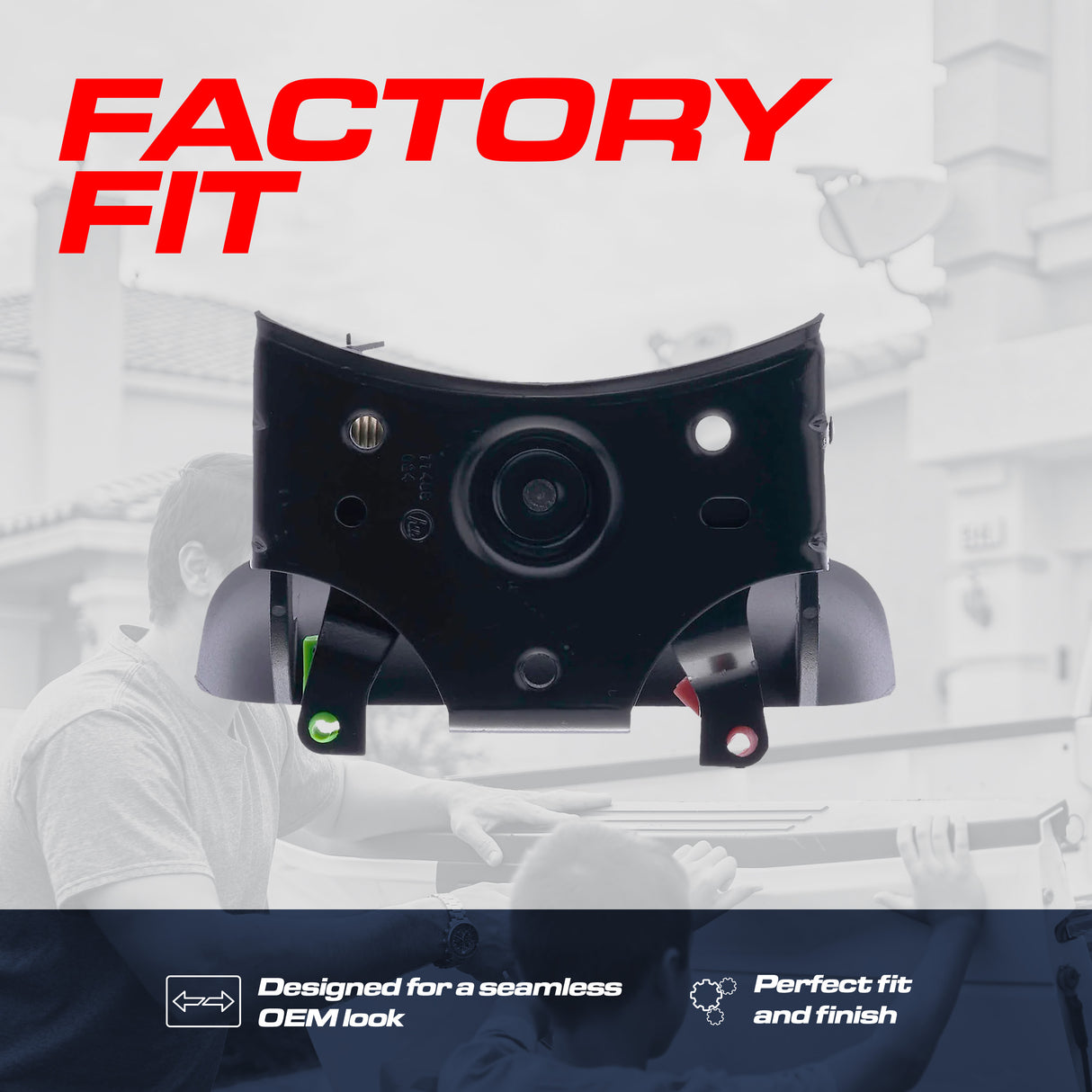 Master Tailgaters Tailgate Handle Upgraded Black Metal Replacement for Chevrolet Silverado (1999-2007), Suburban (2000-2004) / GMC Sierra (1999-2007) / Hummer H2 (2003-2009) OE Part # 15997911