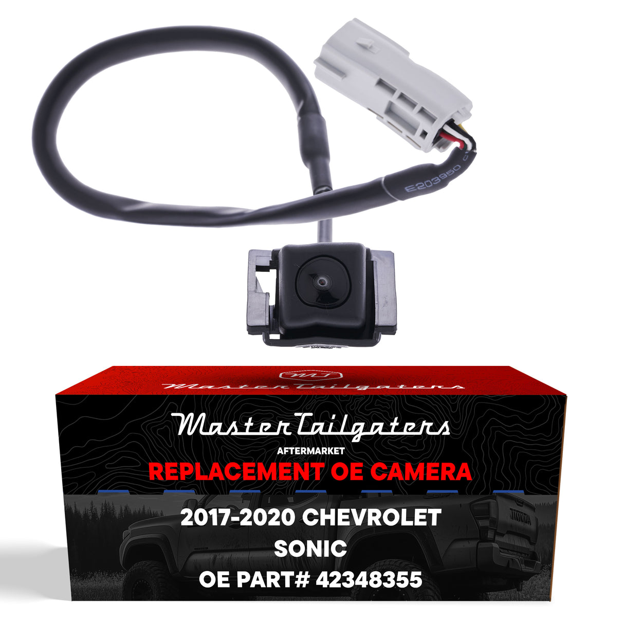 Chevrolet Sonic Sedan (2017-2020) OEM Replacement Backup Camera OE Part # 42348355