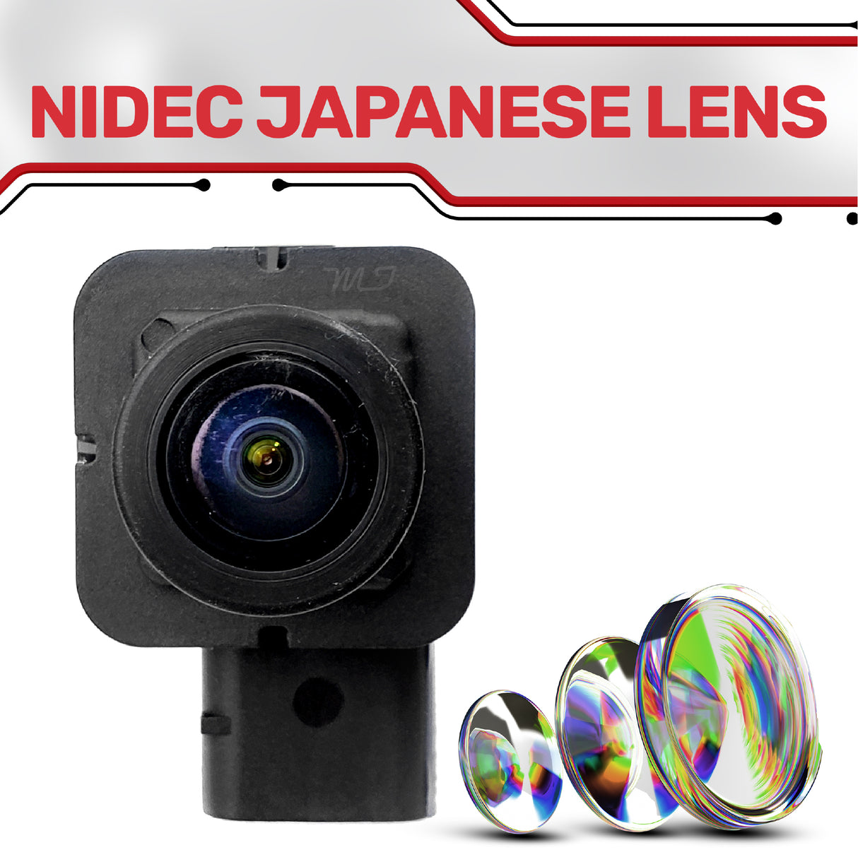 Ford Edge (2011-2012) OEM Replacement Backup Camera OE Part # BT4Z-19G490-A, BT4Z-19G490-B