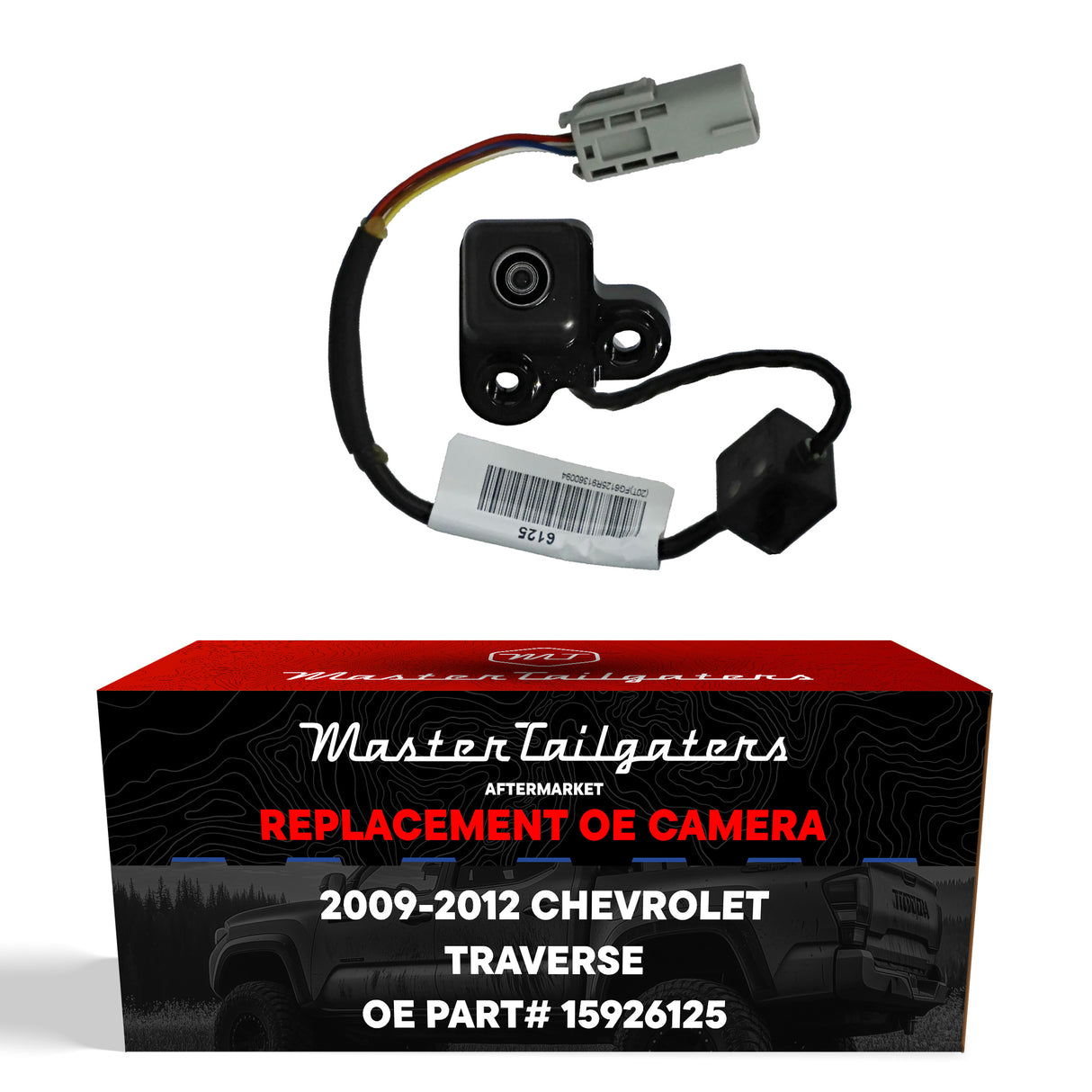 Chevrolet Traverse (2009-2012) OEM Replacement Backup Camera OE Part # 15926125