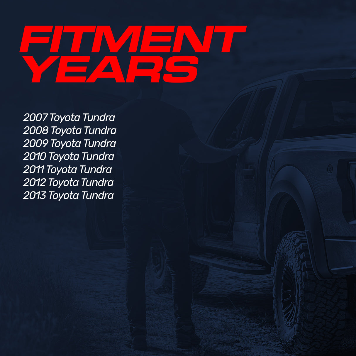 Toyota Tundra (2007-2013) Black Metal Replacement Tailgate Handle with Backup Camera