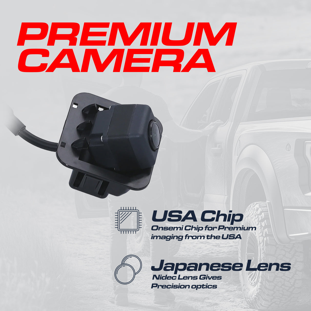 Chevrolet Traverse w/o Video Display Mirror (2018-2019) OEM Replacement Backup Camera OE Part # 23165926