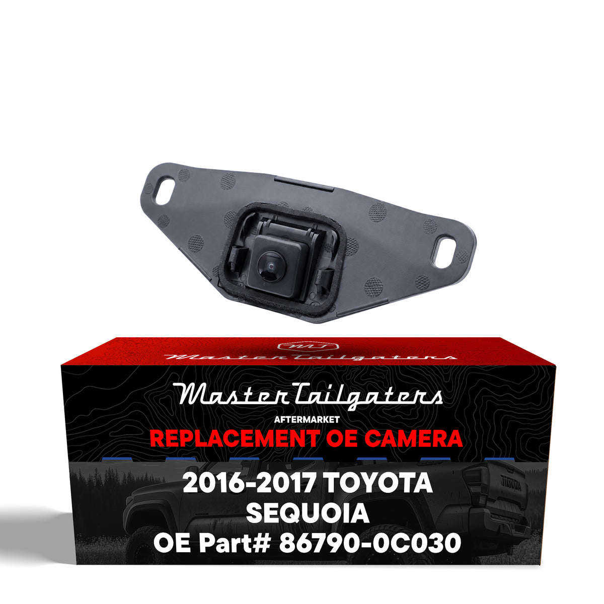 Toyota Sequoia (2016-2017) OEM Replacement Backup Camera OE Part # 86790-0C030