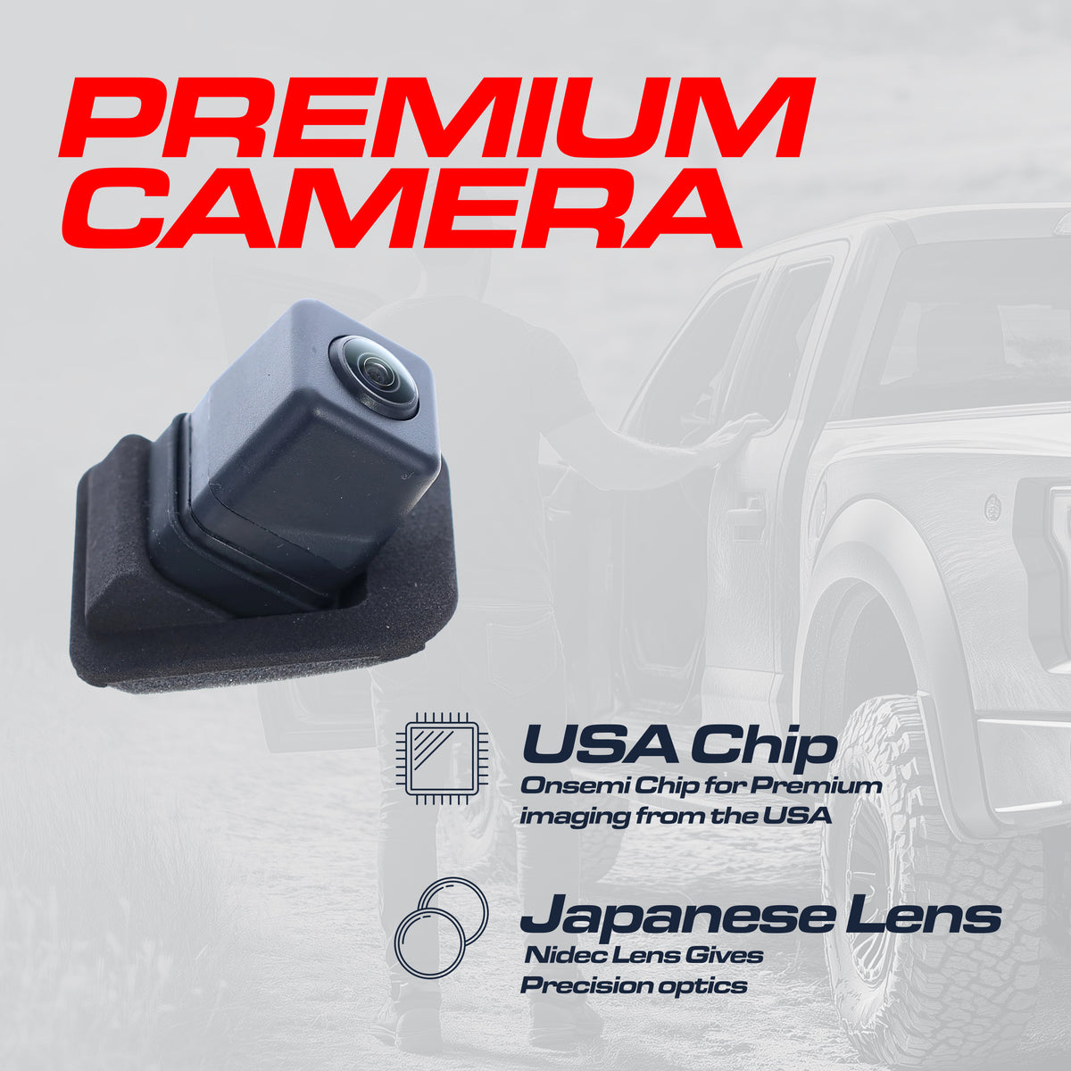 Mercedes-Benz C-Class (2008-2011), C-Class Sedan (2012-2014), C-Class Coupe (2012-2015) OEM Replacement Backup Camera OE Part # 204-820-60-97