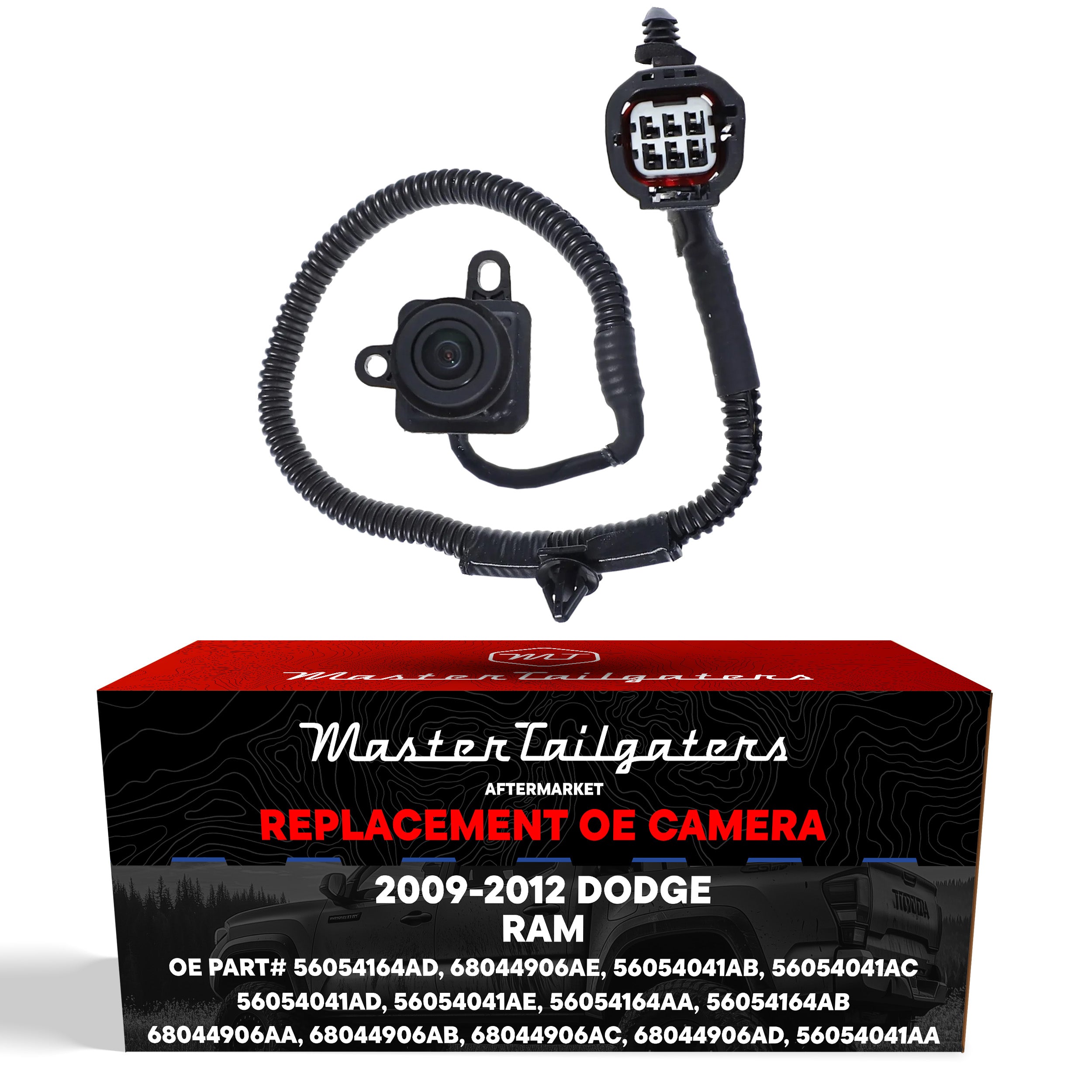 Dodge Ram 2009-2012 Tailgate Backup OE Replacement Camera – Master