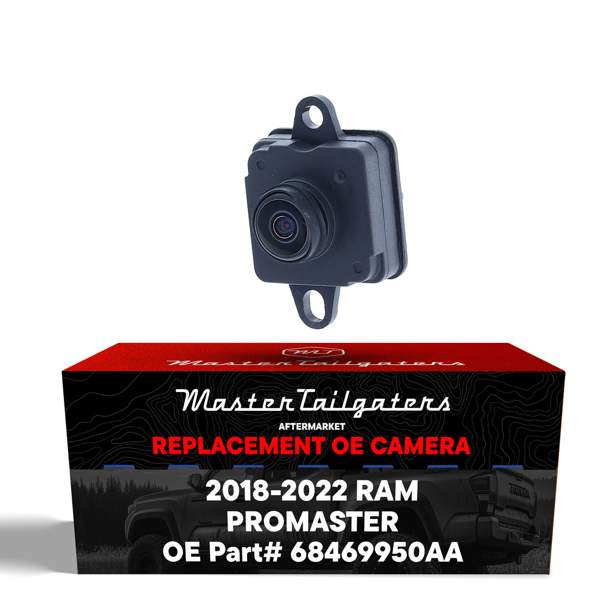 Ram Promaster City Cargo/Passenger Van (2018-2022) OEM Replacement Left Rear View Camera OE Part # 68469950AA