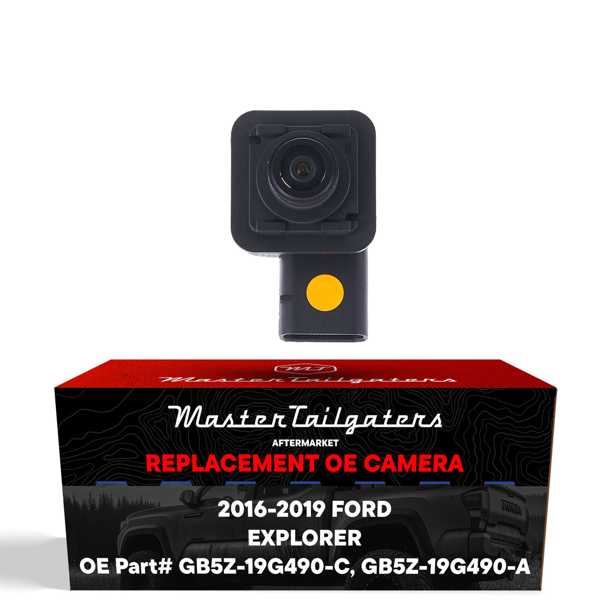 Ford Explorer (2016-2019) OEM Replacement Backup Camera OE Part # GB5Z-19G490-C, GB5Z-19G490-A - Master Tailgaters