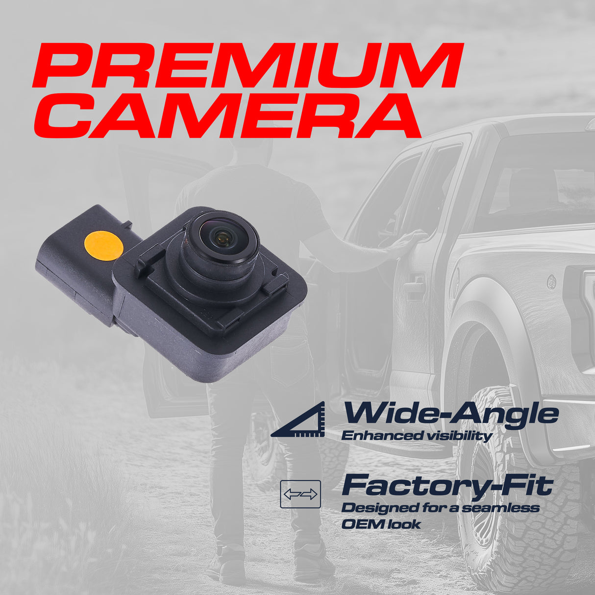 Ford Explorer (2016-2019) OEM Replacement Backup Camera OE Part # GB5Z-19G490-C, GB5Z-19G490-A - Master Tailgaters