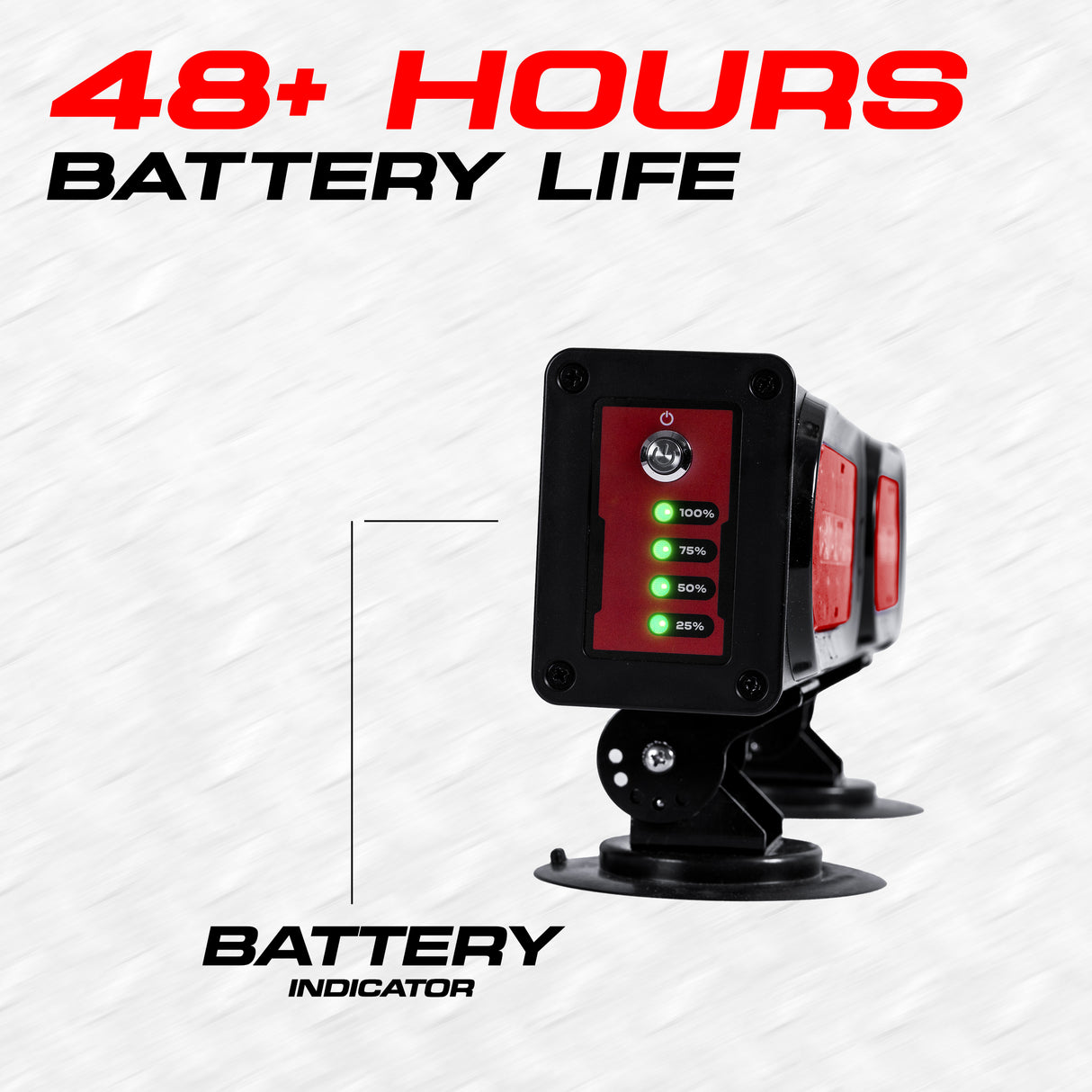 Master Tailgaters 20" Wireless Pivot Tow Double Light Bar | Ultra Bright LED | Multi Functional Signal Lights | Sturdy Magnetic Mount | 4 Pin Flat Connection