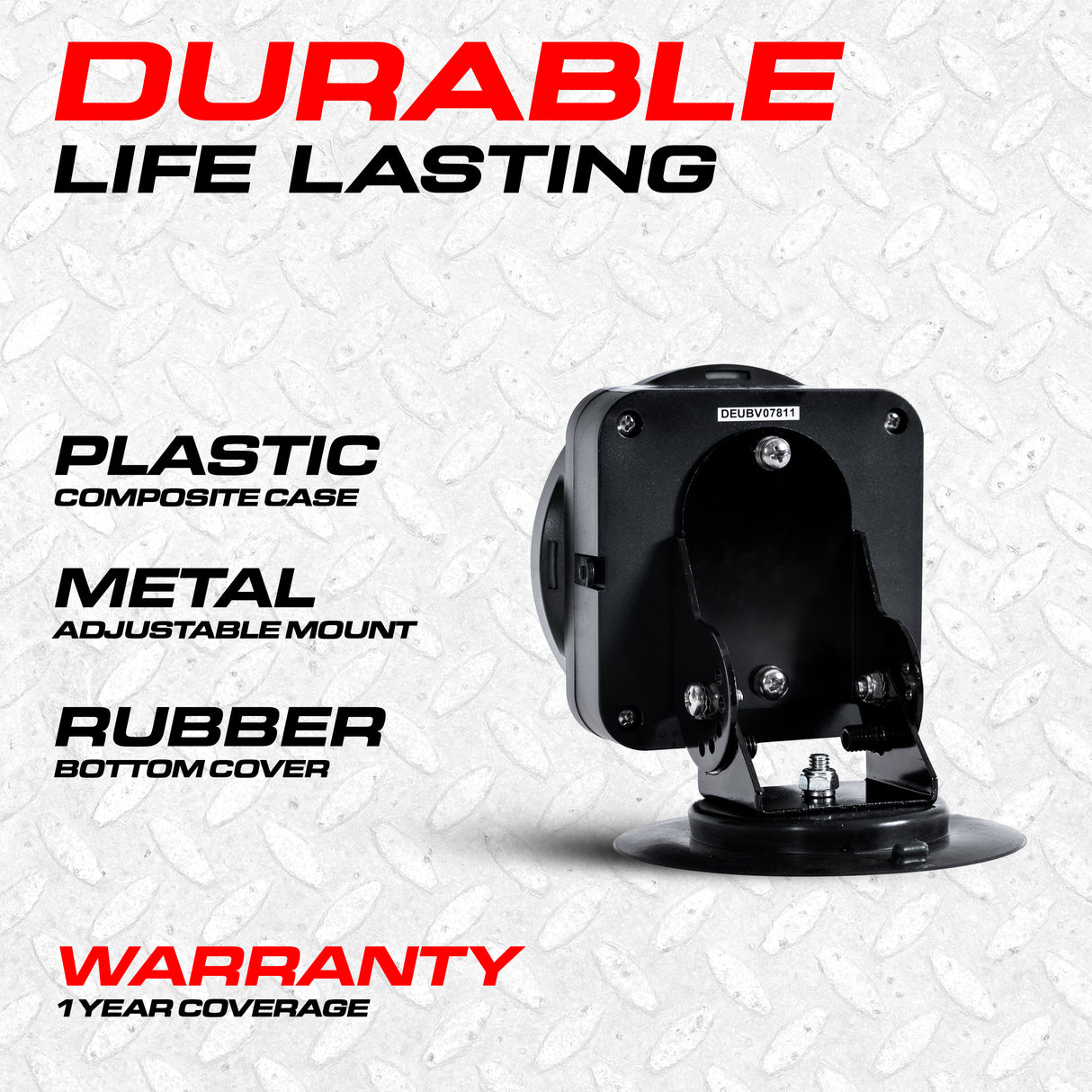 Master Tailgaters Wireless Pivot Tow Lights with Battery | Multi Functional Signal Lights | Sturdy Magnetic Mount | 7 Pin Blade Round Adapter Connection w/USB | Reverse Lights Function