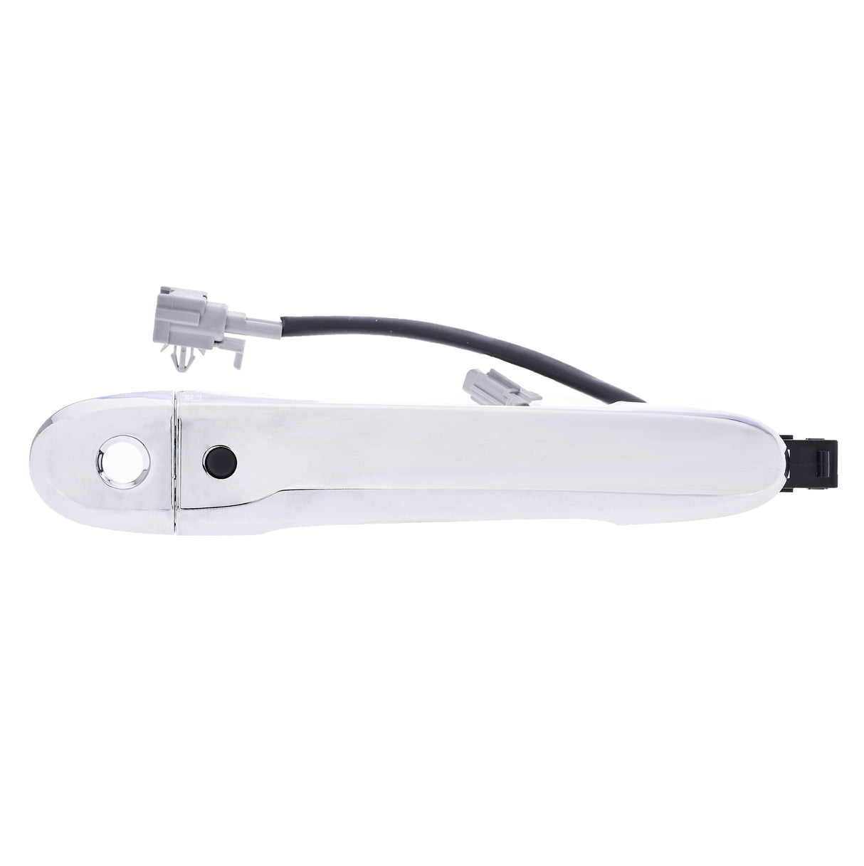 Nissan Versa (2012-2019) Chrome Replacement Exterior Door Handle Front Left Driver Side w/ Keyhole Cover