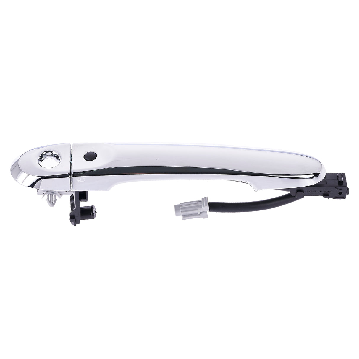 Nissan Versa (2012-2019) Chrome Replacement Exterior Door Handle Front Left Driver Side w/ Keyhole Cover