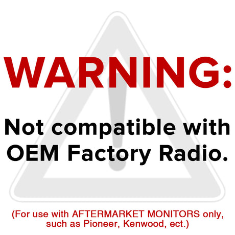 Ford Flex (2009-2012) Replacement Ford Emblem with Backup Camera