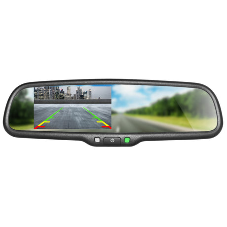 Rear View Mirrors with LCD
