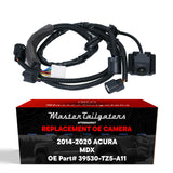 Acura MDX w/o AVM (2014-2020), MDX Sport Hybrid w/o AVM (2017-2020) OEM Replacement Backup Camera OE Part # 39530-TZ5-A11