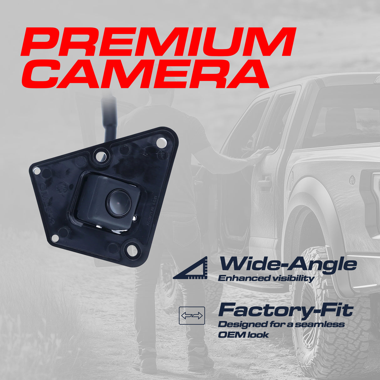 Hummer H3 (2009-2010) OEM Replacement Backup Camera OE Part # 25899107
