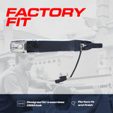 Exterior Door Handle Chrome Replacement for Nissan Murano (2015-2024), Rogue (2014-2024) OE Part # 80640-4BA1C, 80640-4BA0B | Front Left Driver Side w/ Keyhole